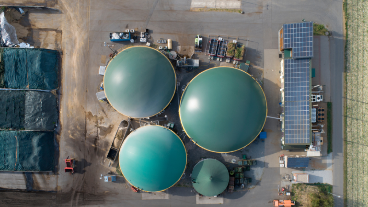 Instalación de biometano. HDS