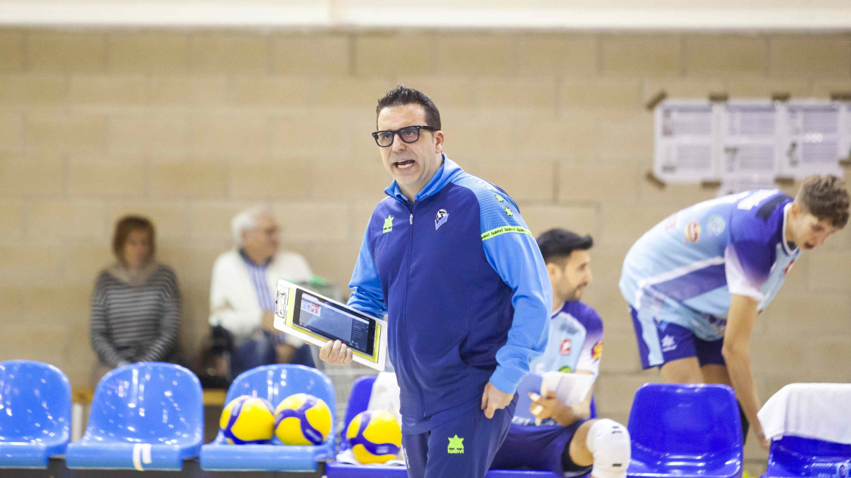 Alberto Toribio durante un encuentro en Los Pajaritos.