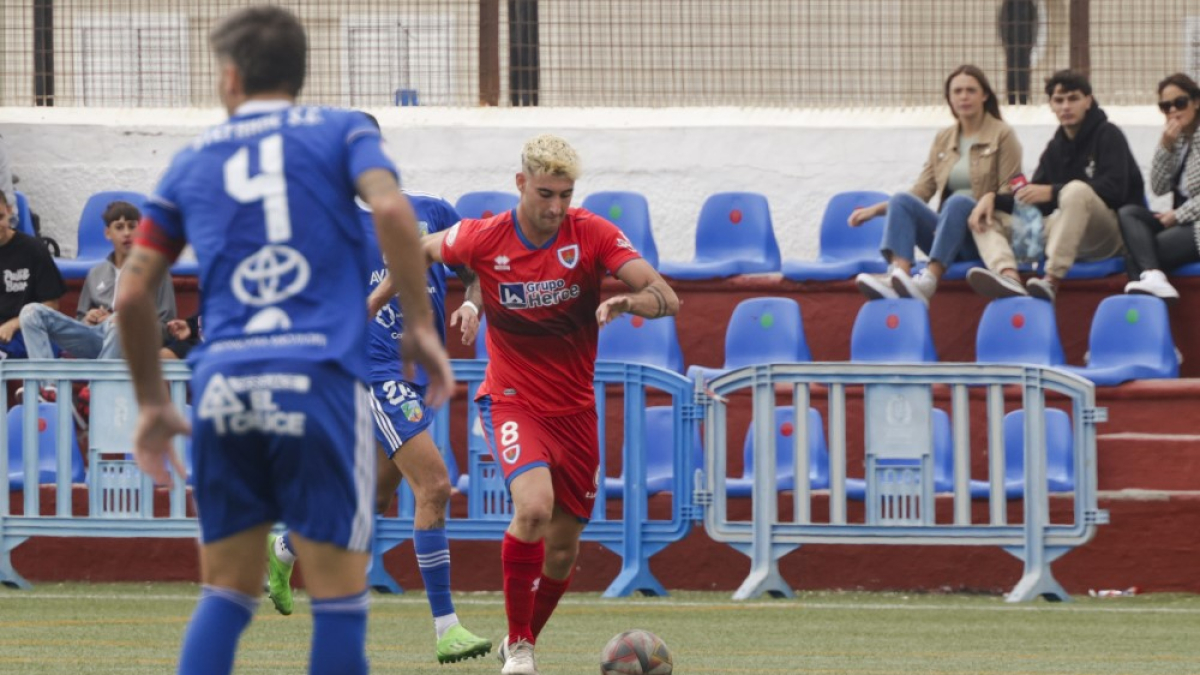 Detalle del partido San Fernando-Numancia del último fin de semana.