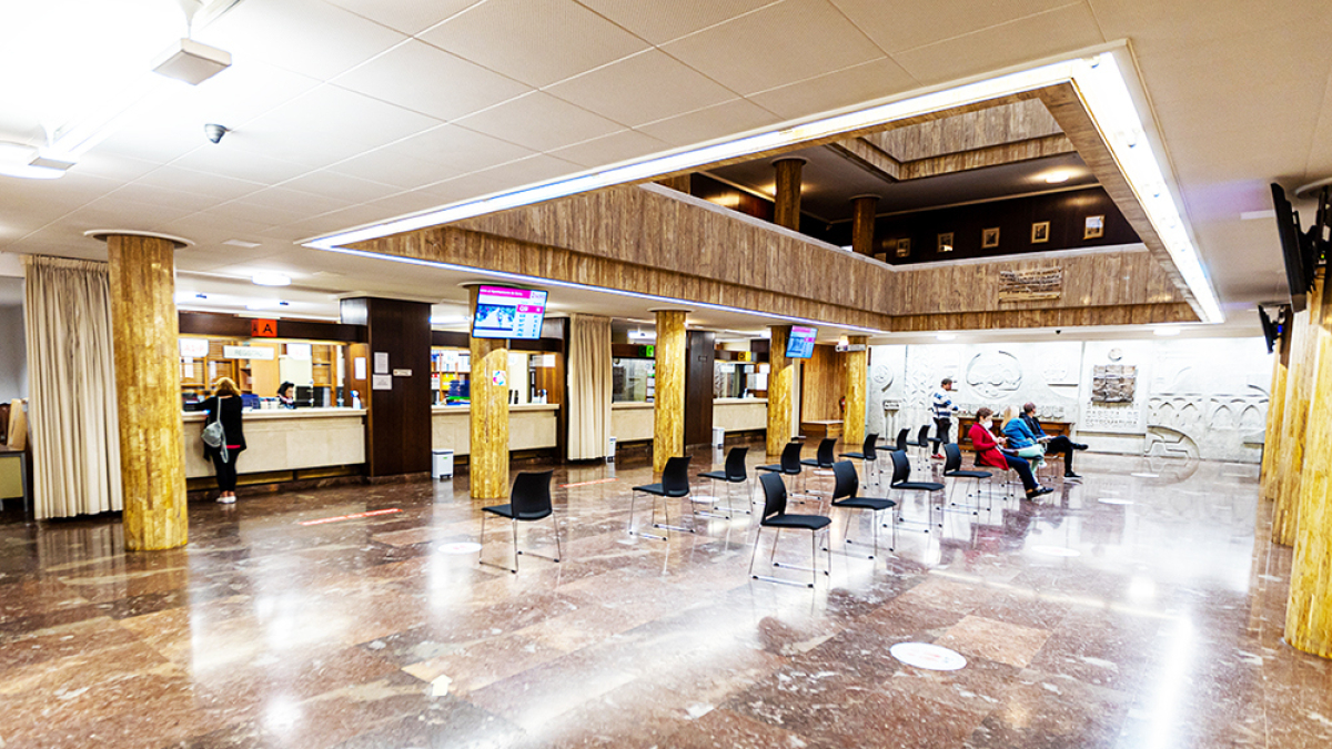 Interior del Ayuntamiento de Soria.