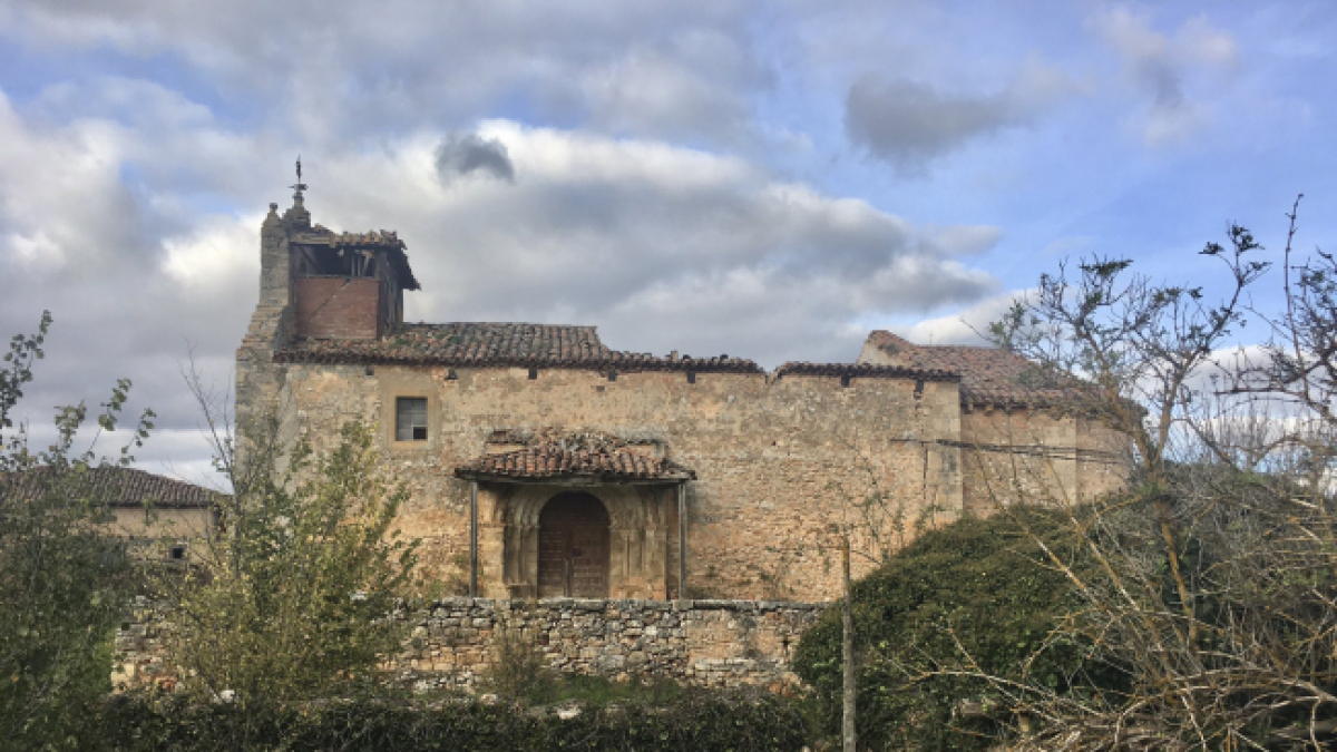 Iglesia de San Bartolomé de La Barbolla, despoblado de Quintana Redonda.