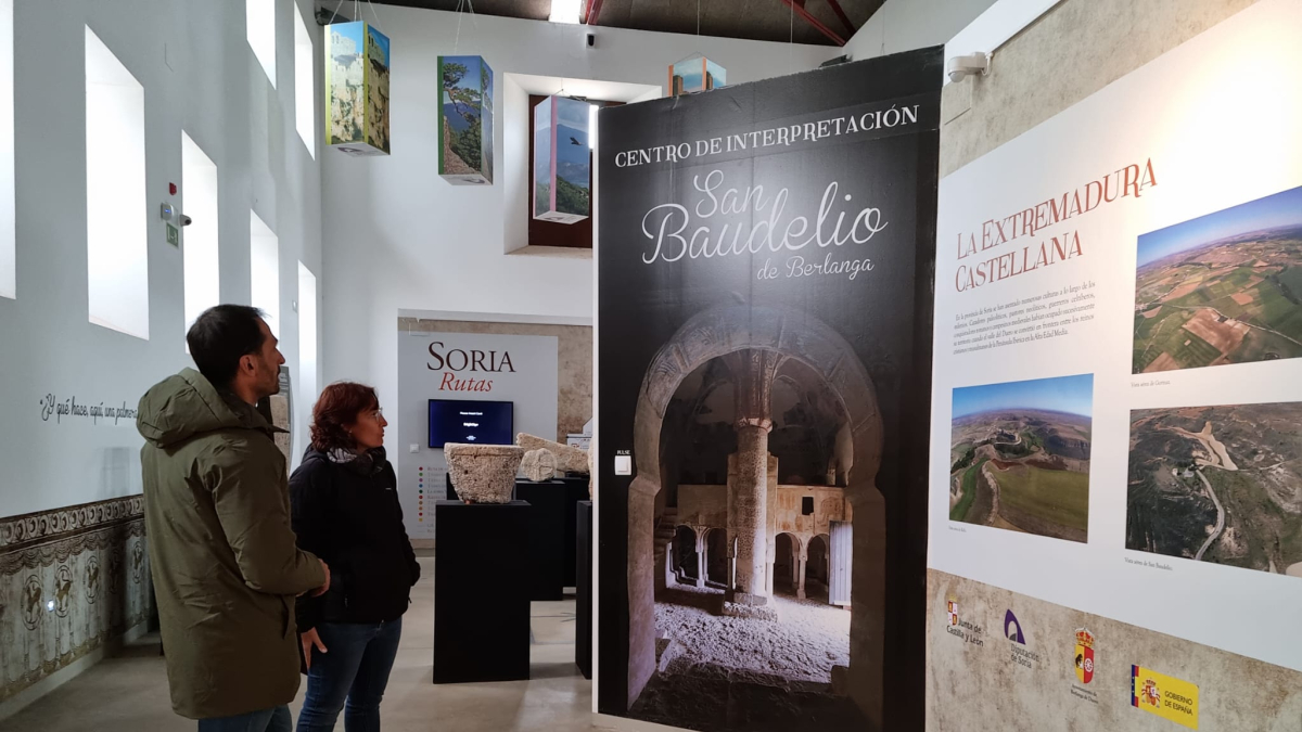 Imagen del Centro de Interpretación de San Baudelio.