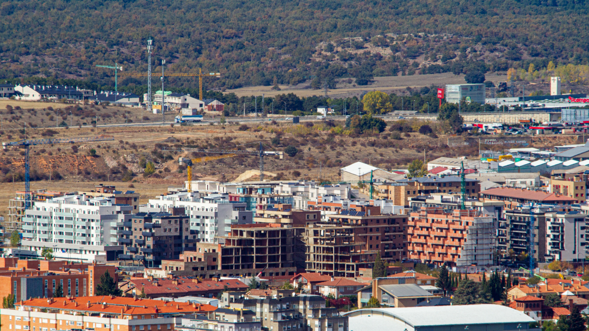 Zona de expansión de la capital. MARIO TEJEDOR