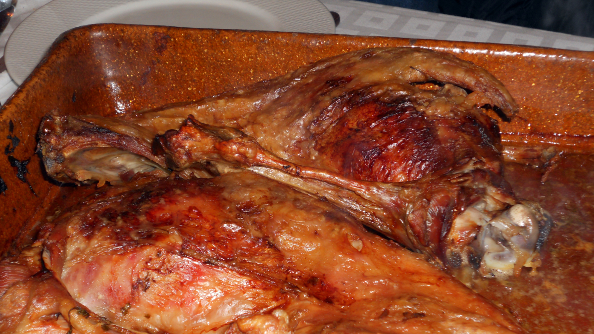 El lechal al horno, plato estrella en todas las mesas estas Navidades