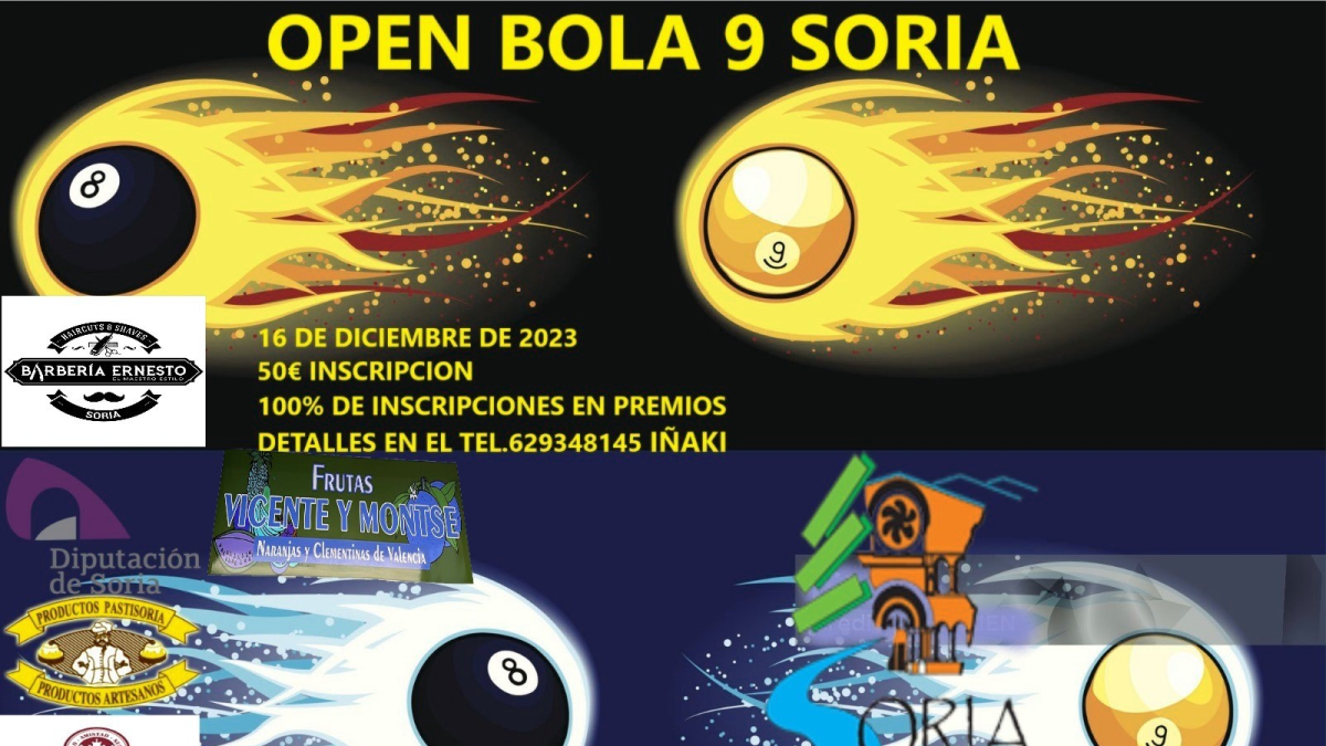 Cartel anunciador del torneo.
