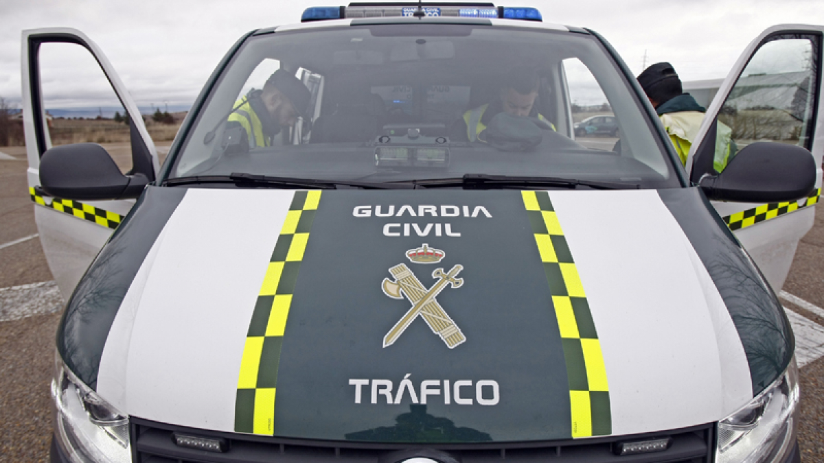 Furgón de la Guardia Civil de Tráfico en una imagen de archivo.