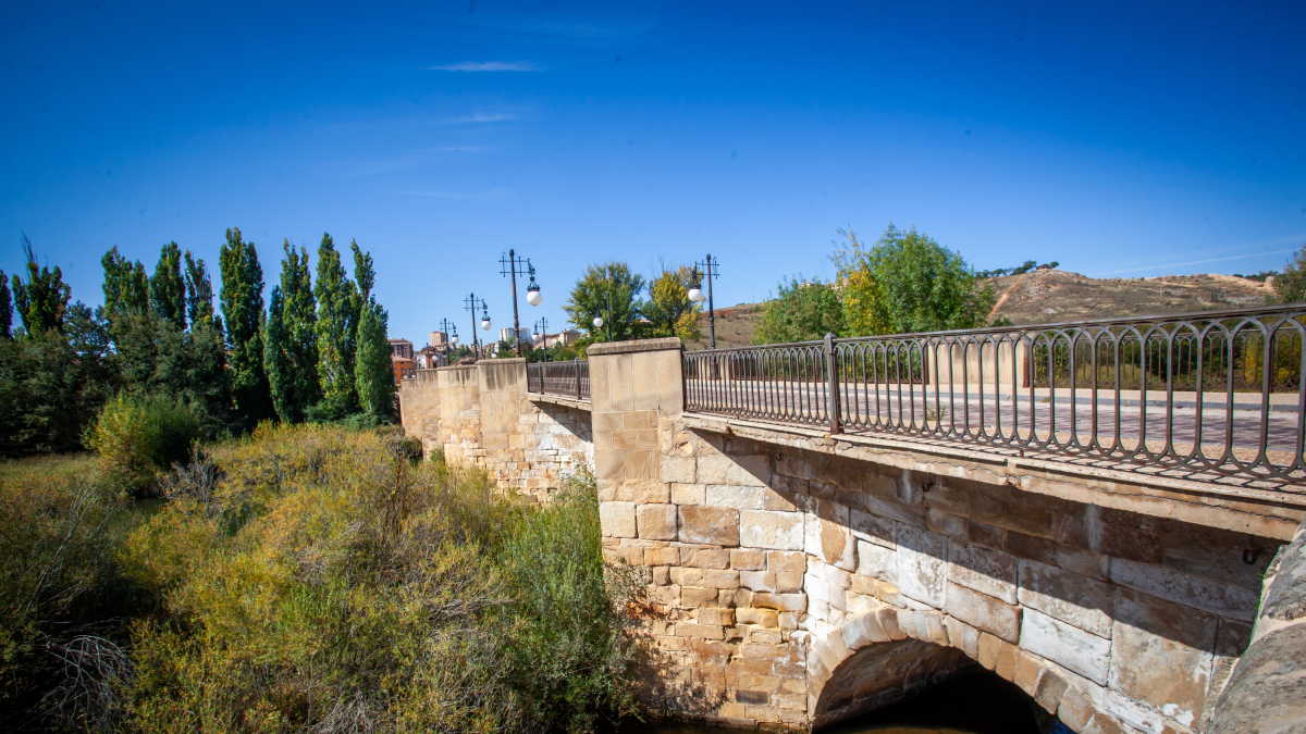 El puente de piedra de la capital. MARIO TEJEDOR
