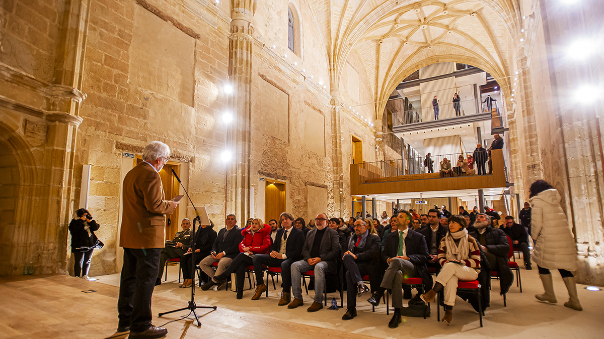 Panorámica del interior de Santa Clara. MARIO TEJEDOR