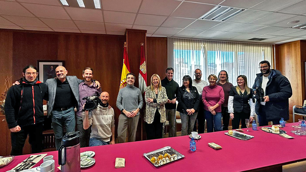 Desayuno navideño de la delegada con los medios de comunicación.