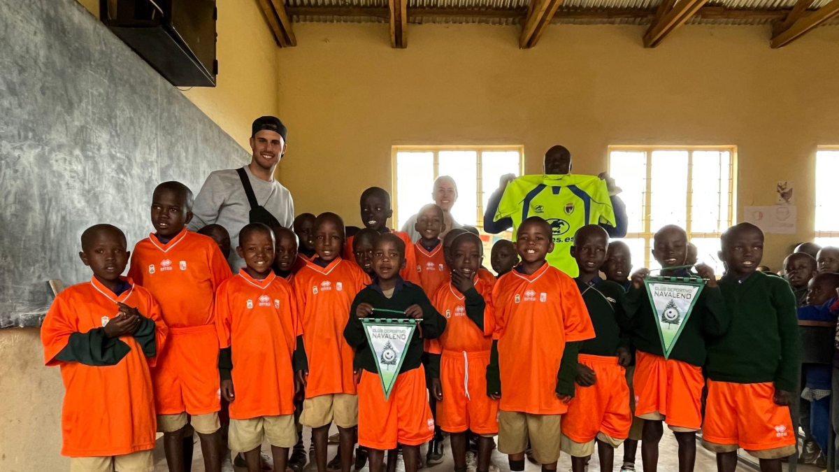 Imagen de la campaña solidaria con los ‘Losimingori’.