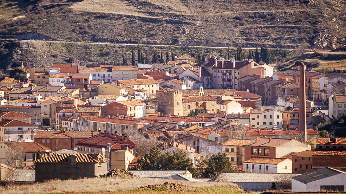 Panorámica de la villa de Ágreda.