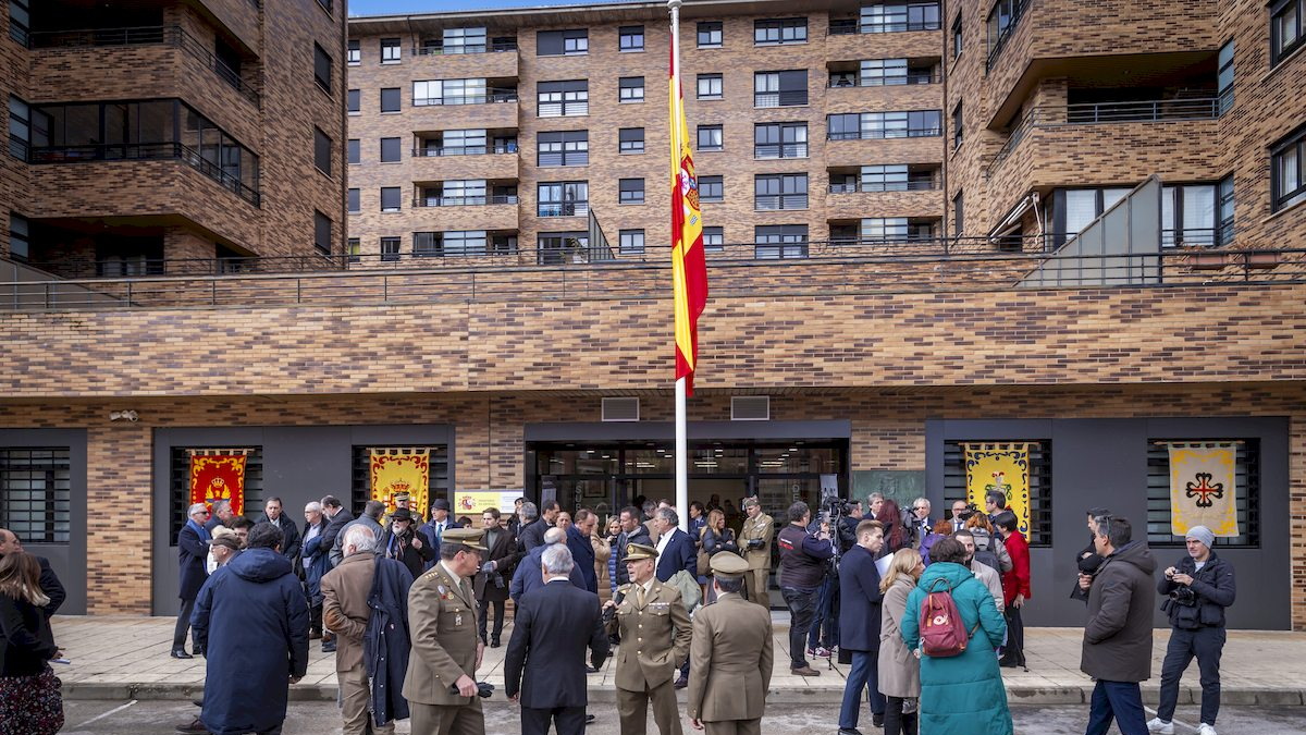 Acto oficial de inauguración en la Avenida Duques de Soria