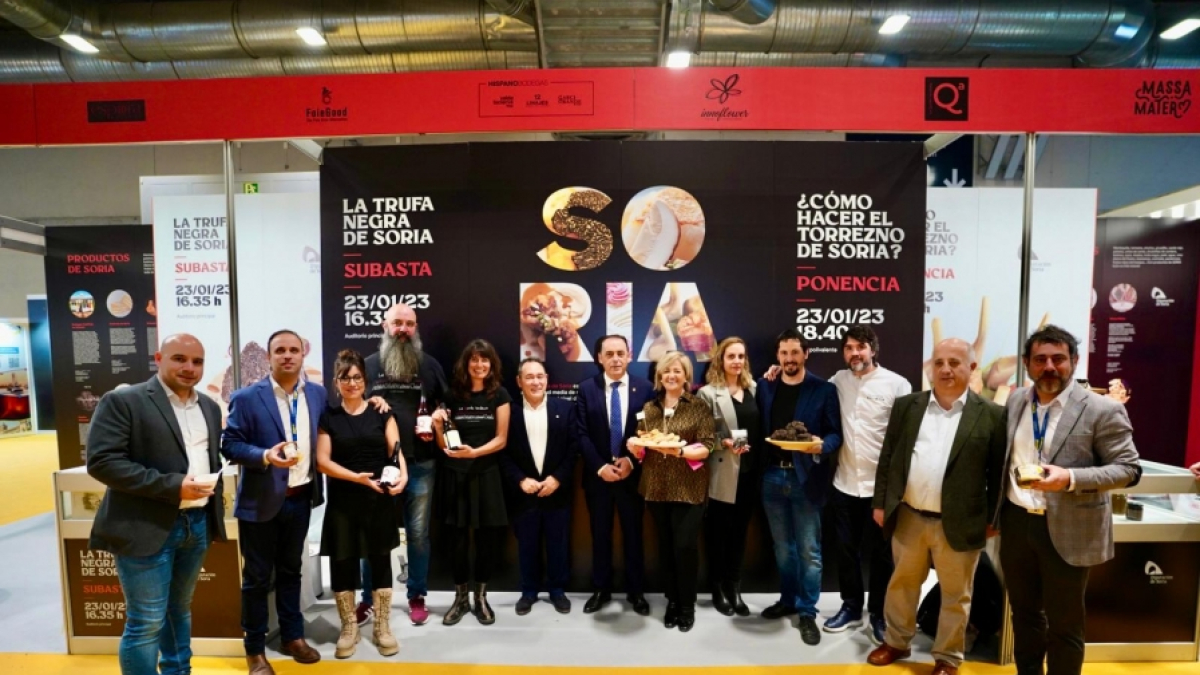 Representación soriana en Madrid Fusión en una edición anterior.
