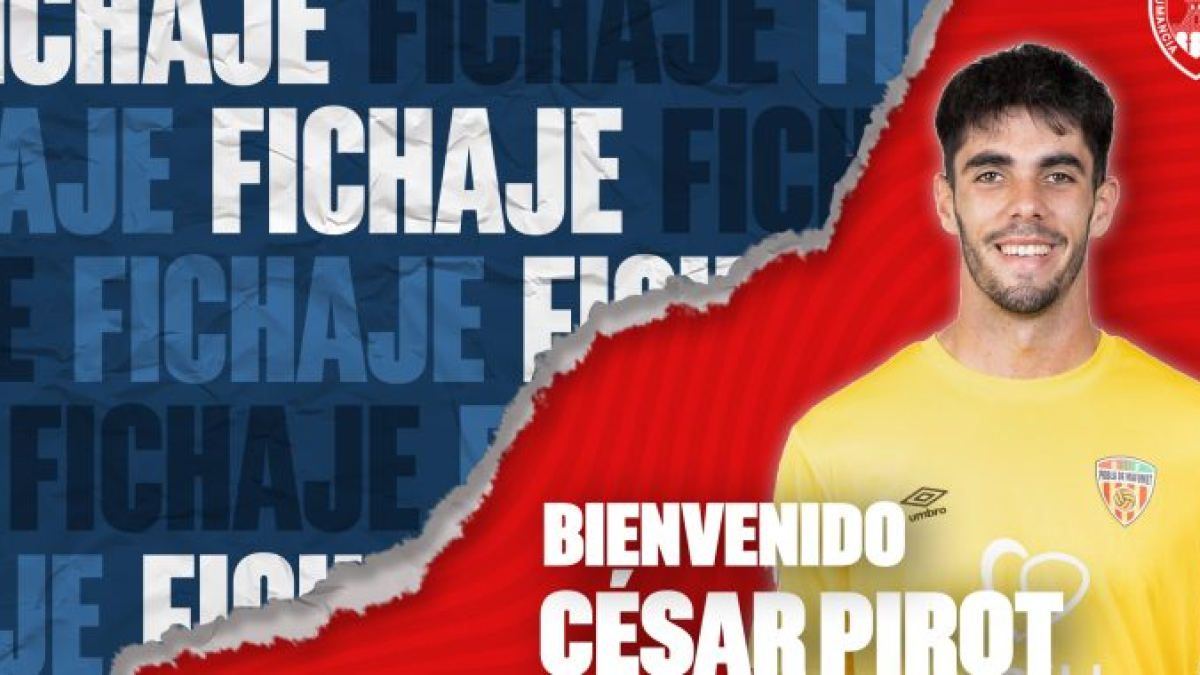El Numancia completa la portería con César Pirot