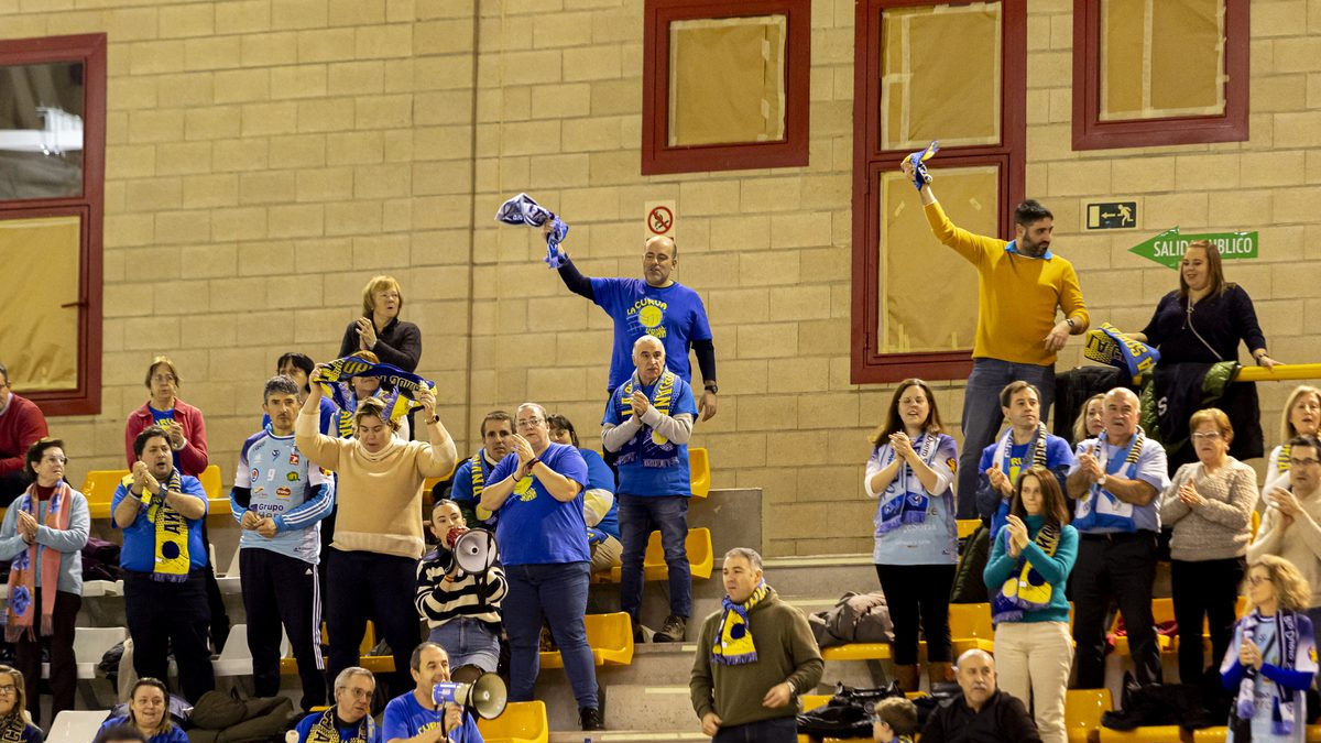 La afición soriana estará también presente las gradas del Pabellón Europa de Leganés.