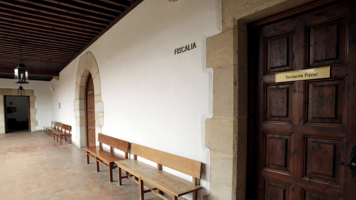 Fiscalía de Soria en el palacio de los juzgados.
