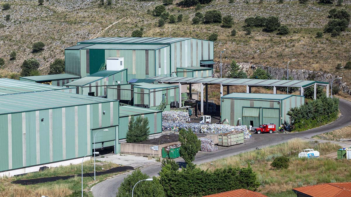 Centro se Tratamiento de Residuos en Golmayo (Soria).