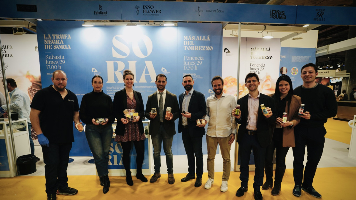 Participantes sorianos en la tercera y última jornada de Madrid Fusión.