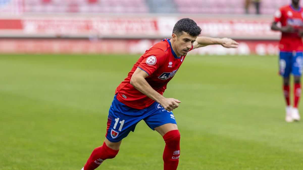 Tamayo en un encuentro de esta temporada en Los Pajaritos.