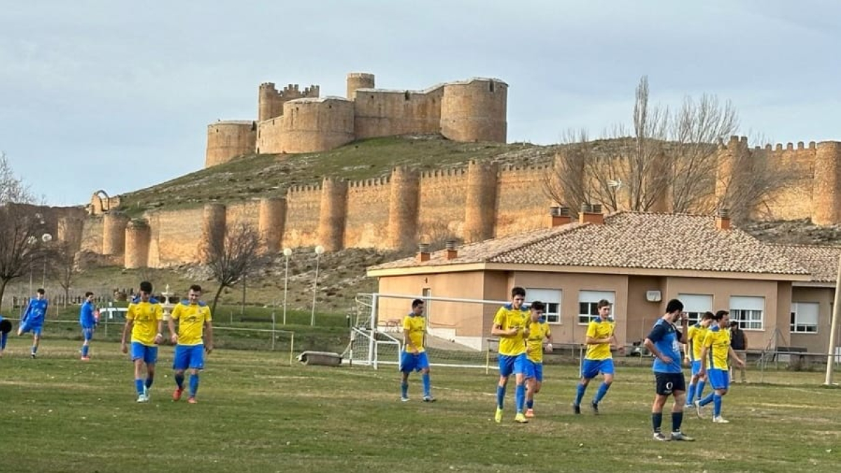 Jugadores de la Valeránica durante un partido.