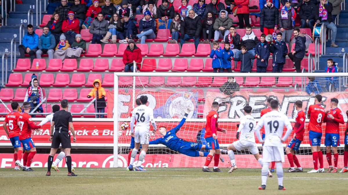 El Numancia no está siendo un equipo sólido en defensa en la presente campaña.
