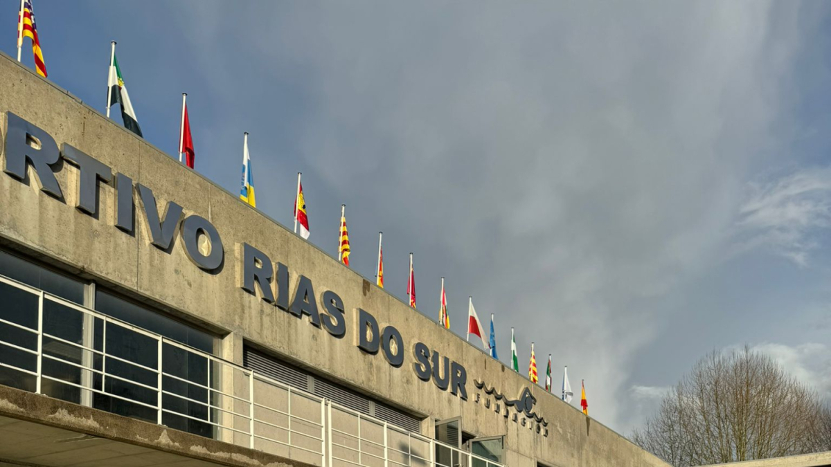 Los representantes del club soriano en la competición de Pontevedra.