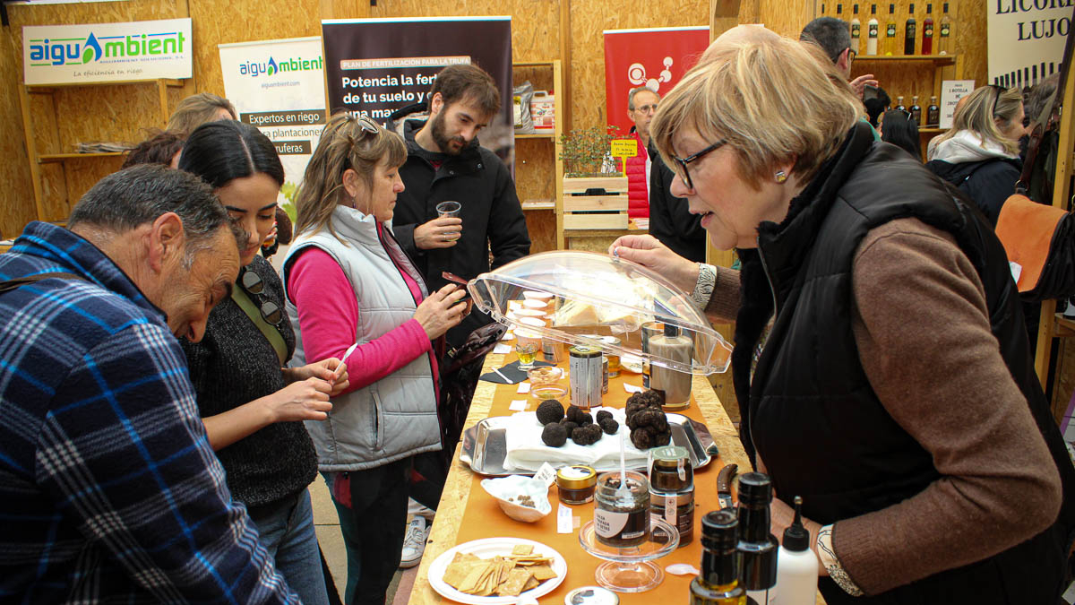 Inauguración de la Feria de la Trufa en Abejar.