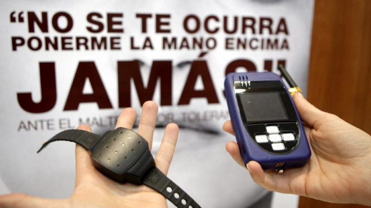 Uno de los dispositivos telemáticos contra la violencia de género.