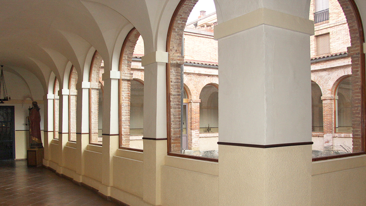 Claustro del Carmen en El Burgo de Osma.