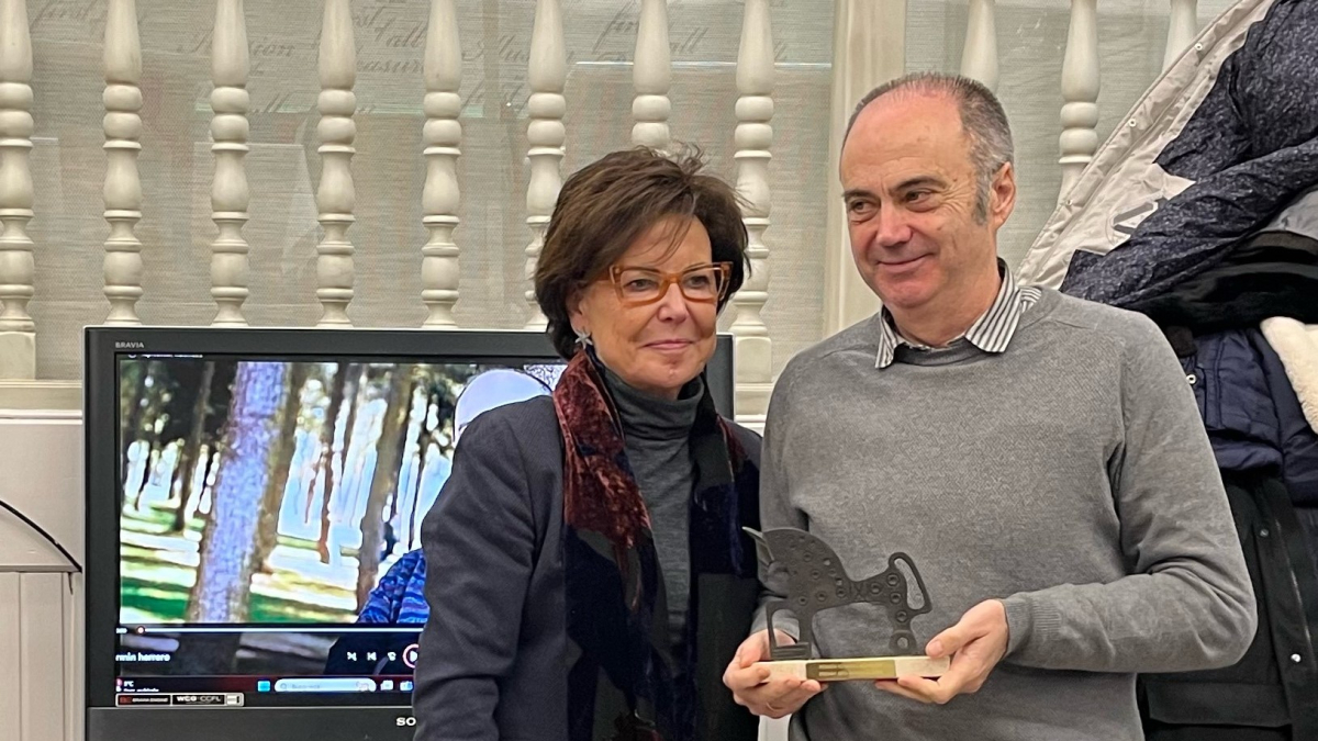 Entrega del Premio Monreal a Fermín Herrero.