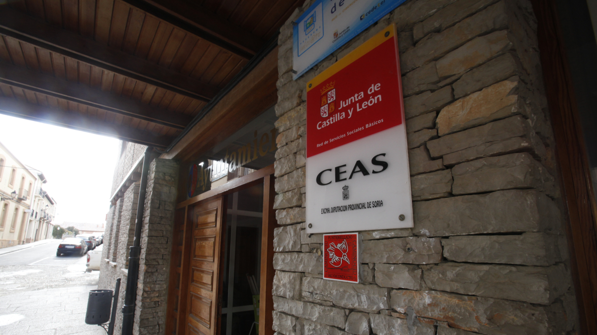 Cartel de los Ceas del área de Berlanga de Duero.