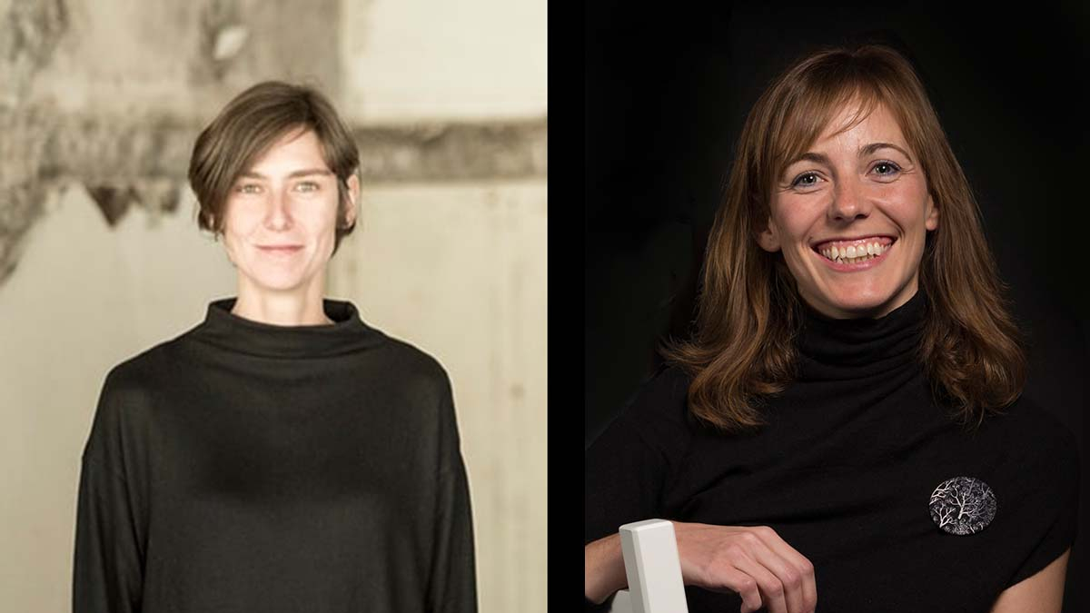 Paula del Río y Elena Orte.