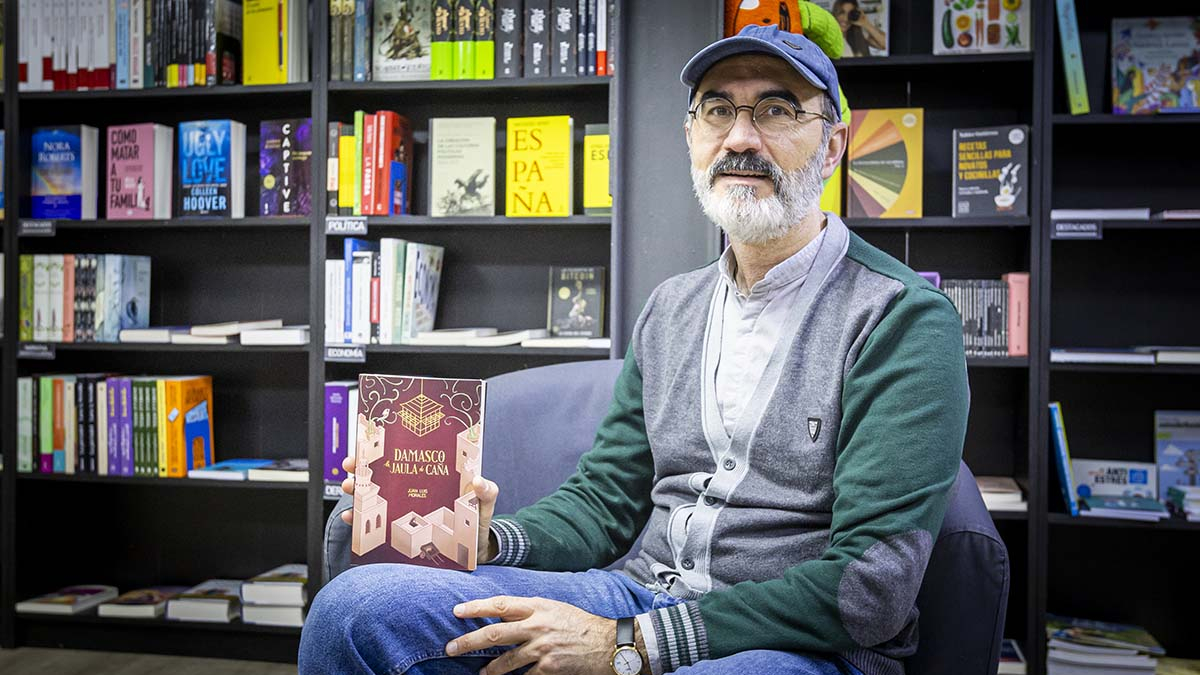 Juan Luis Morales autor del libro ‘Damasco, la jaula de caña’