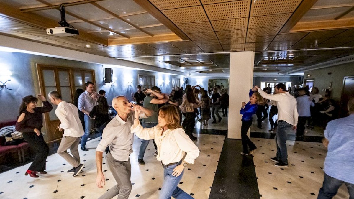 Baile organizado por Soriabaila en una imagen de archivo.