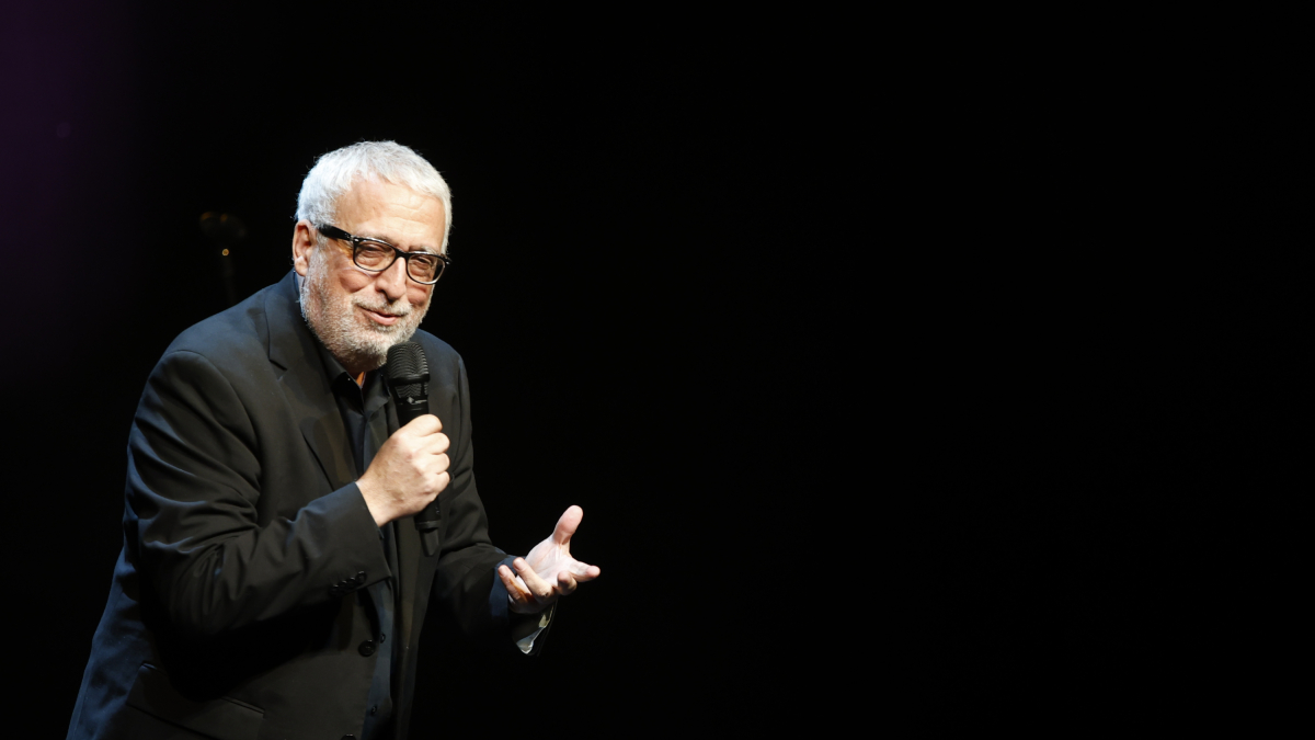 Leo Harlem en el teatro de la Audiencia de Soria.
