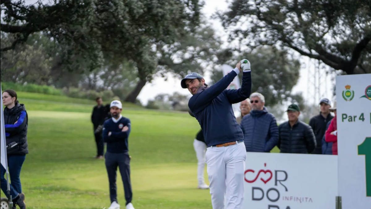 Daniel Berná durante una competición.