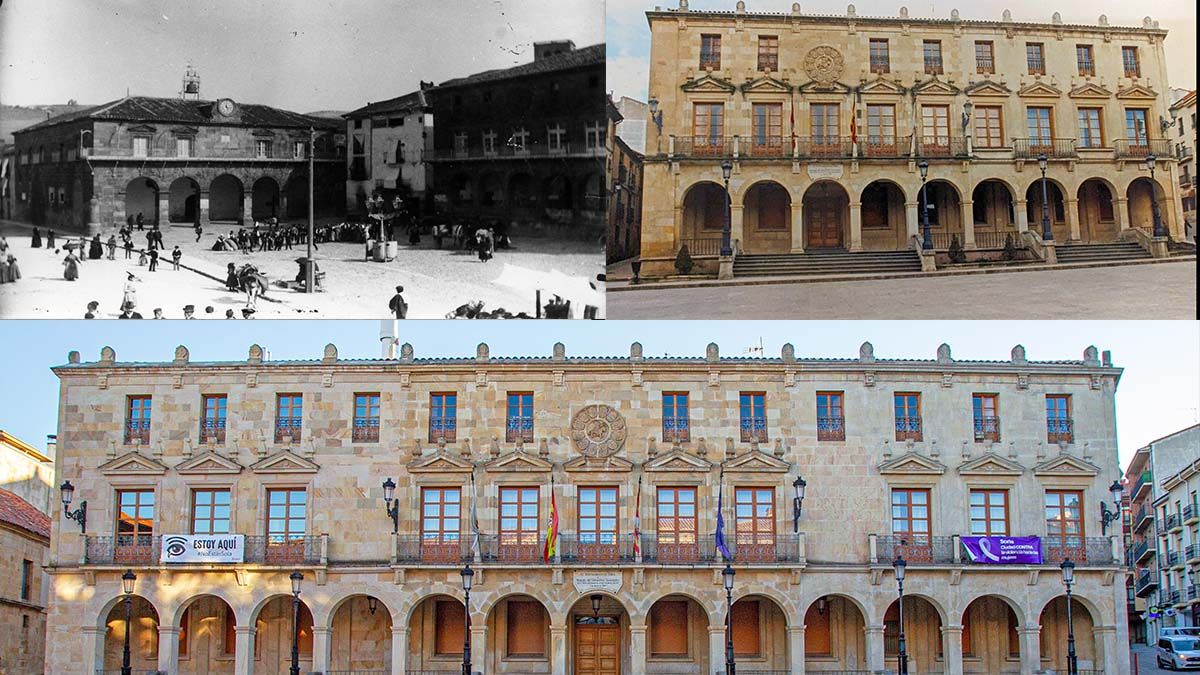 Evolución de la Casa Consistorial de Soria.