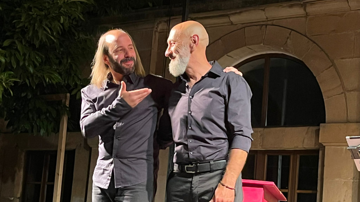 Rubén Romero y Lucas Caraba en una imagen de archivo.