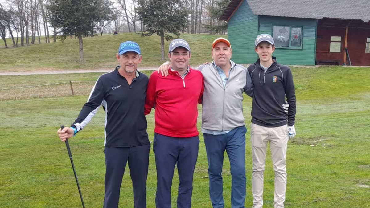 Los integrantes del CG Soria en la Liga de clubes