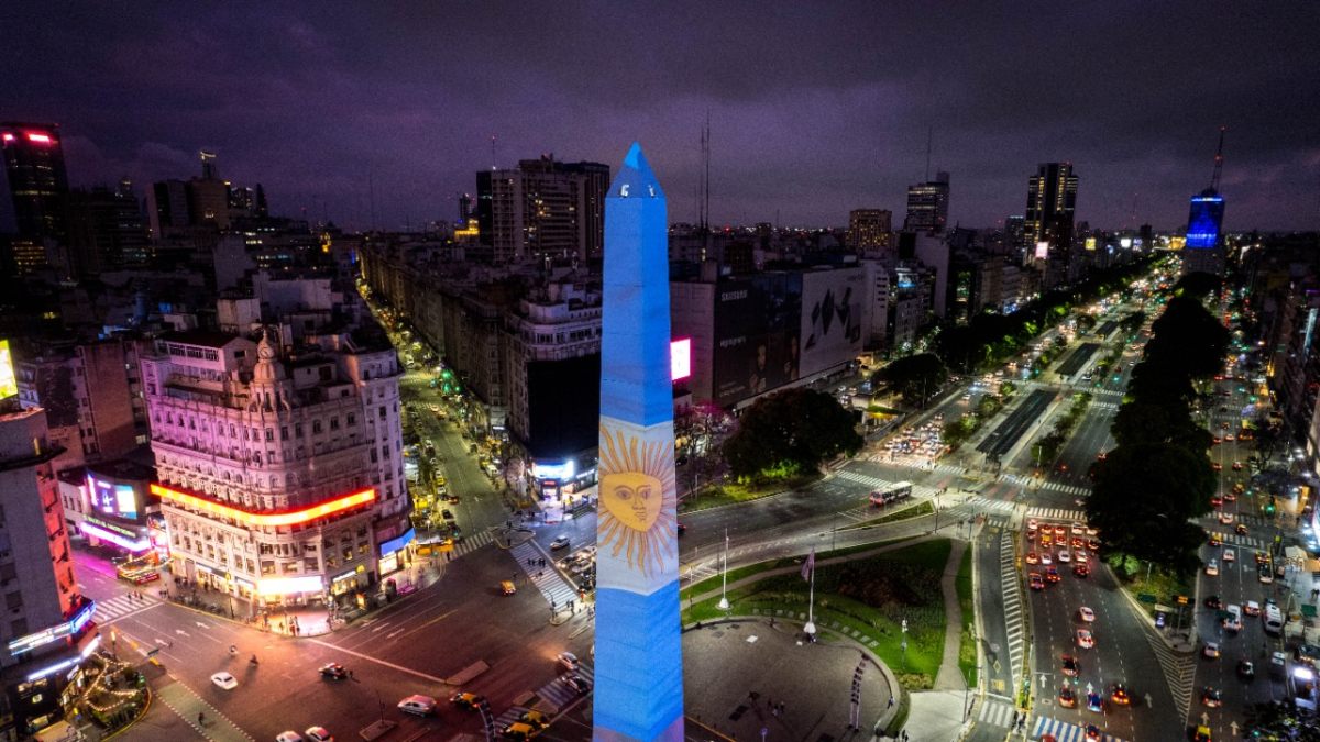 Obelisco de Buenos Aires, en Argentina, el país del mundo donde más sorianos viven.