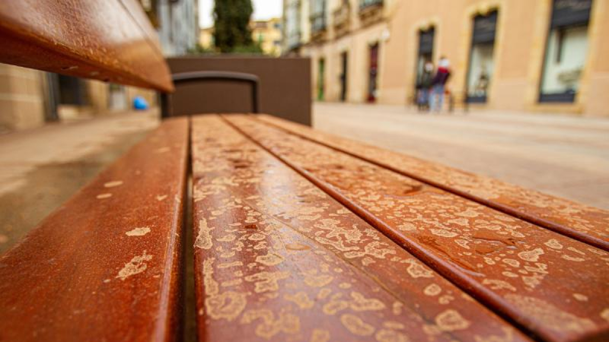 Restos de polvo de un episodio anterior en una imagen de archivo.