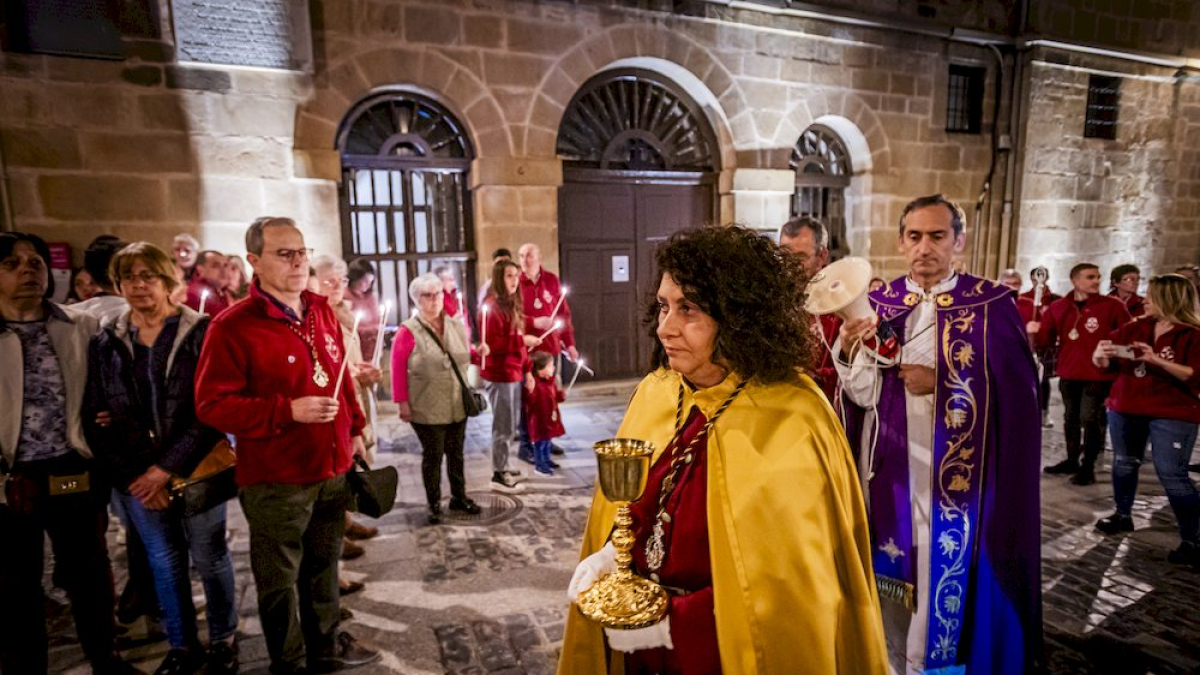 El Vía Crucis partió del Convento de los Carmelitas
