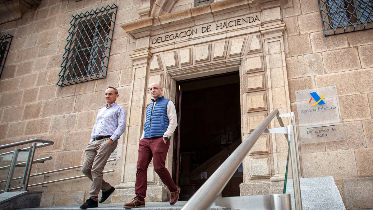 Delegación provincial de Hacienda en Soria.