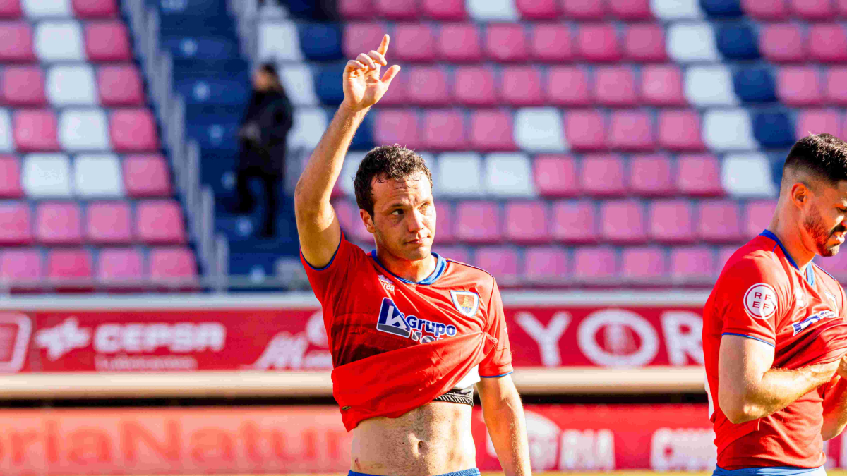 De Frutos entrenó con normalidad y podrá estar a disposición de Javi Moreno para Guadalajara.