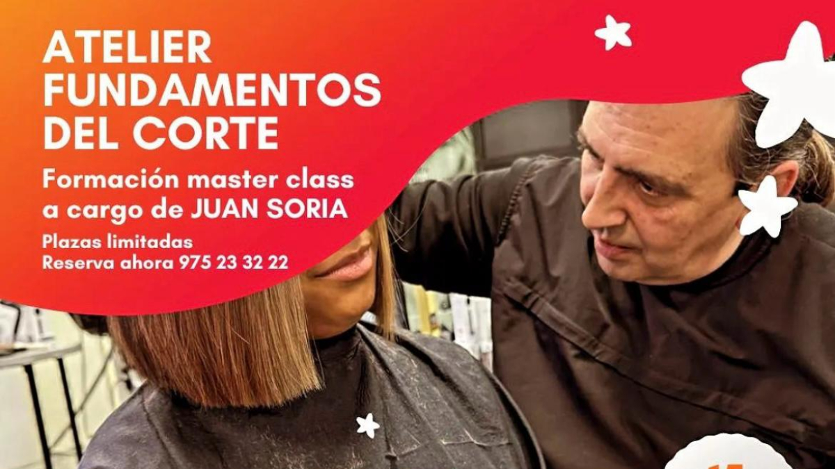 Cartel anunciador del curso con Juan Soria.