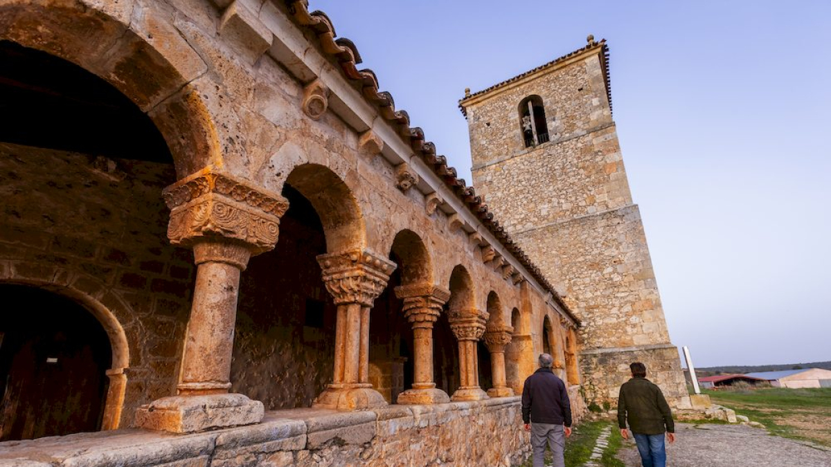 Detalles de uno de los templos más destacados en el patrimonio soriano