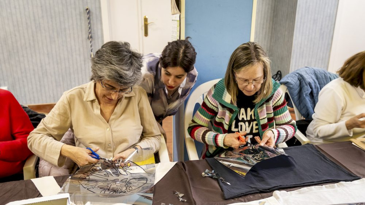 La actividad se desarrolló en el local de la Asociación de Vecinos de Los Pajaritos