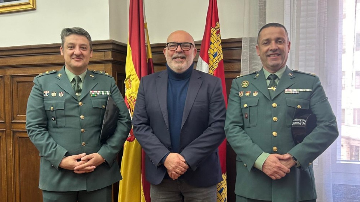 Despedida jefe del Subsector de Tráfico de Soria, Diego Francisco Gil Gonzalo.