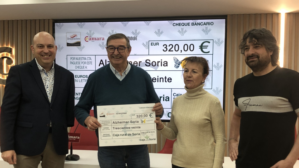 Torrezno de Soria recauda 320 euros para el alzheimer