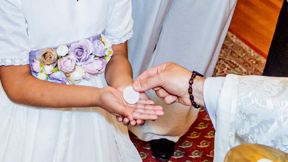 La celebración de la Primera Comunión en Soria.